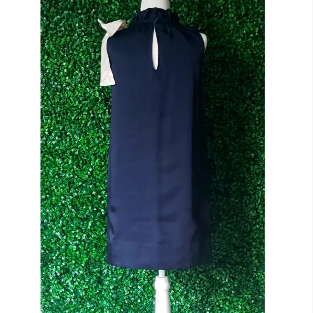 32. J.Crew Swingy bow-neck dress